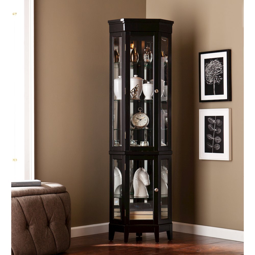 Essex Corner Curio Cabinet. Picture 3