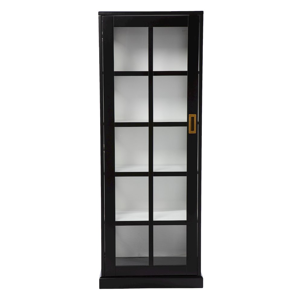 Burland Tall Curio Cabinet. Picture 1