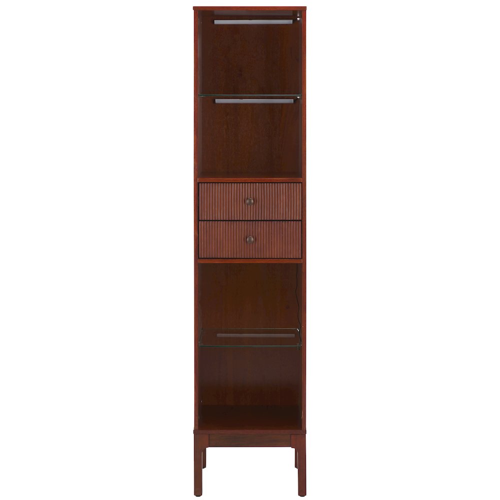 Clairville Curio Bookcase and Display Shelf. Picture 10