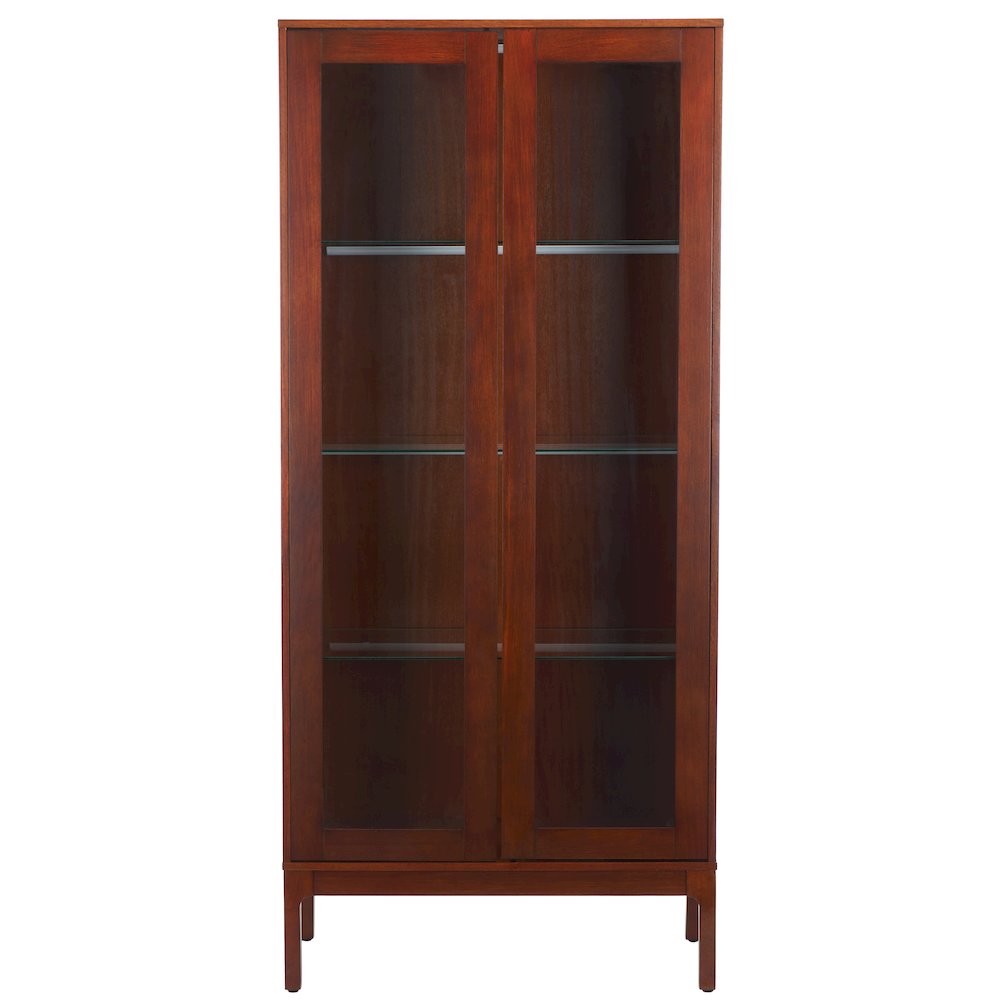 Clairville Glass Door Curio Cabinet. Picture 8