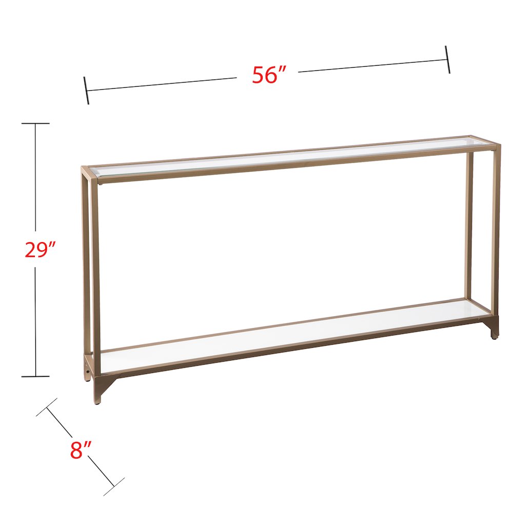 Bergen Narrow Console Table. Picture 5