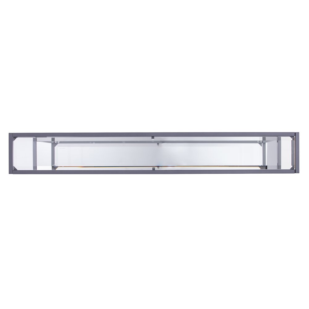 Bergen Narrow Metal Console Table - Silver. Picture 7