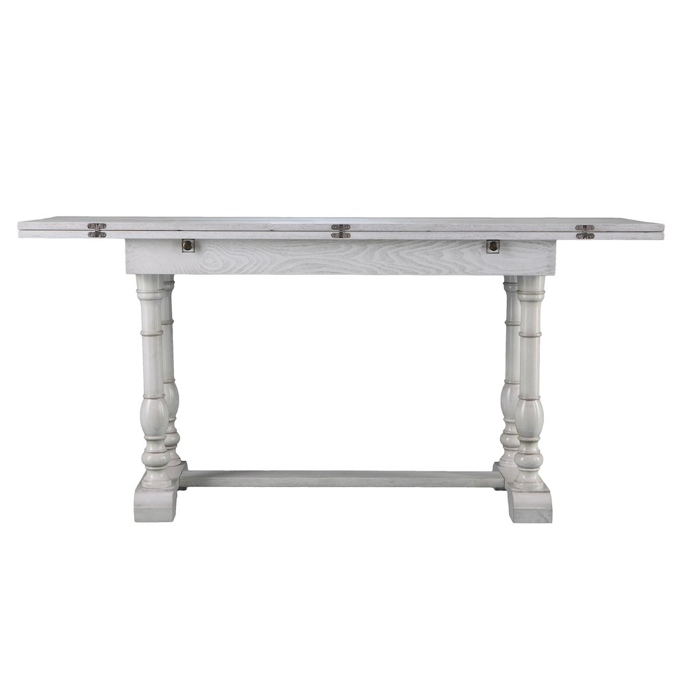 Edenderry Farmhouse Folding Trestle Console to Dining Table. Picture 1