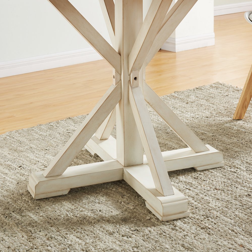 Barrisdale Farmhouse Dining Table. Picture 4