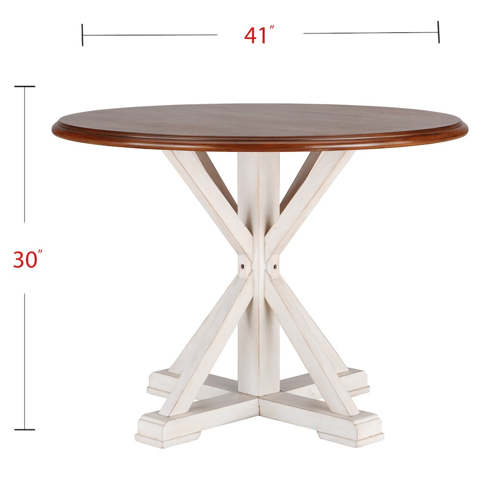 Barrisdale Farmhouse Dining Table. Picture 6