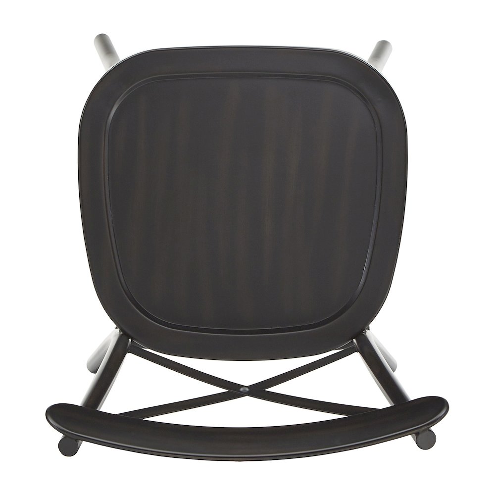Set of 2, Antique Black Finish Metal Dining Chair. Picture 6