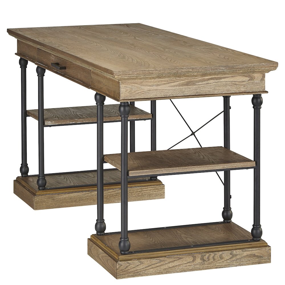 Brown Finish Desk. Picture 7