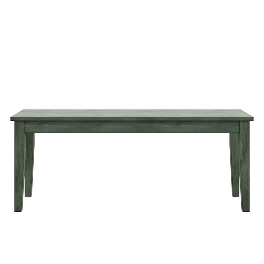 Antique Sage Finish 48"W Bench. Picture 4