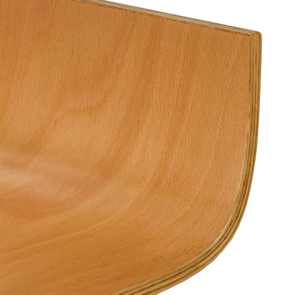 Set of 2, Nature Finish Bar Height Chair. Picture 3