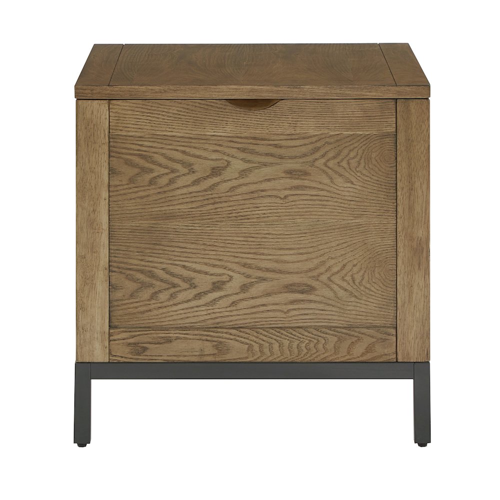 Trunk End Table With 1 Tray. Picture 3