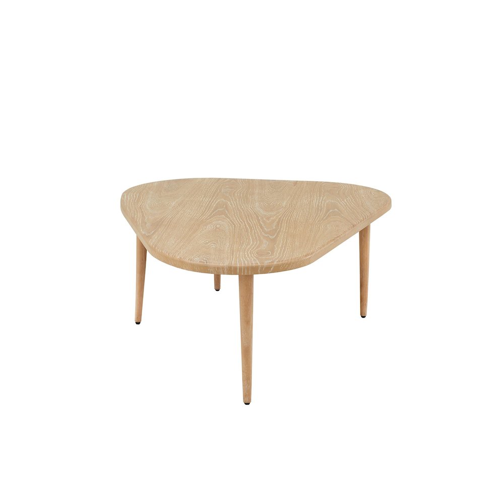 Natural Finish Nesting Coffee Table. Picture 5