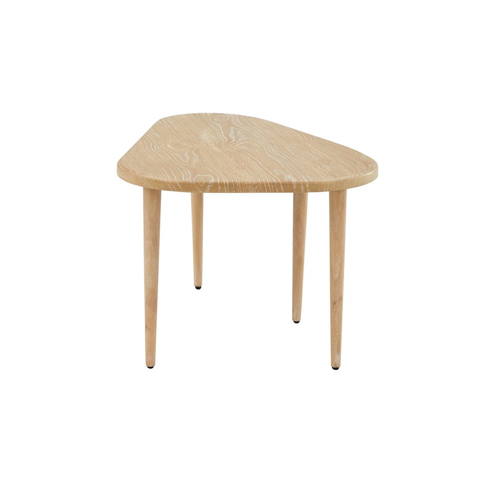 Natural Finish Nesting Coffee Table. Picture 8