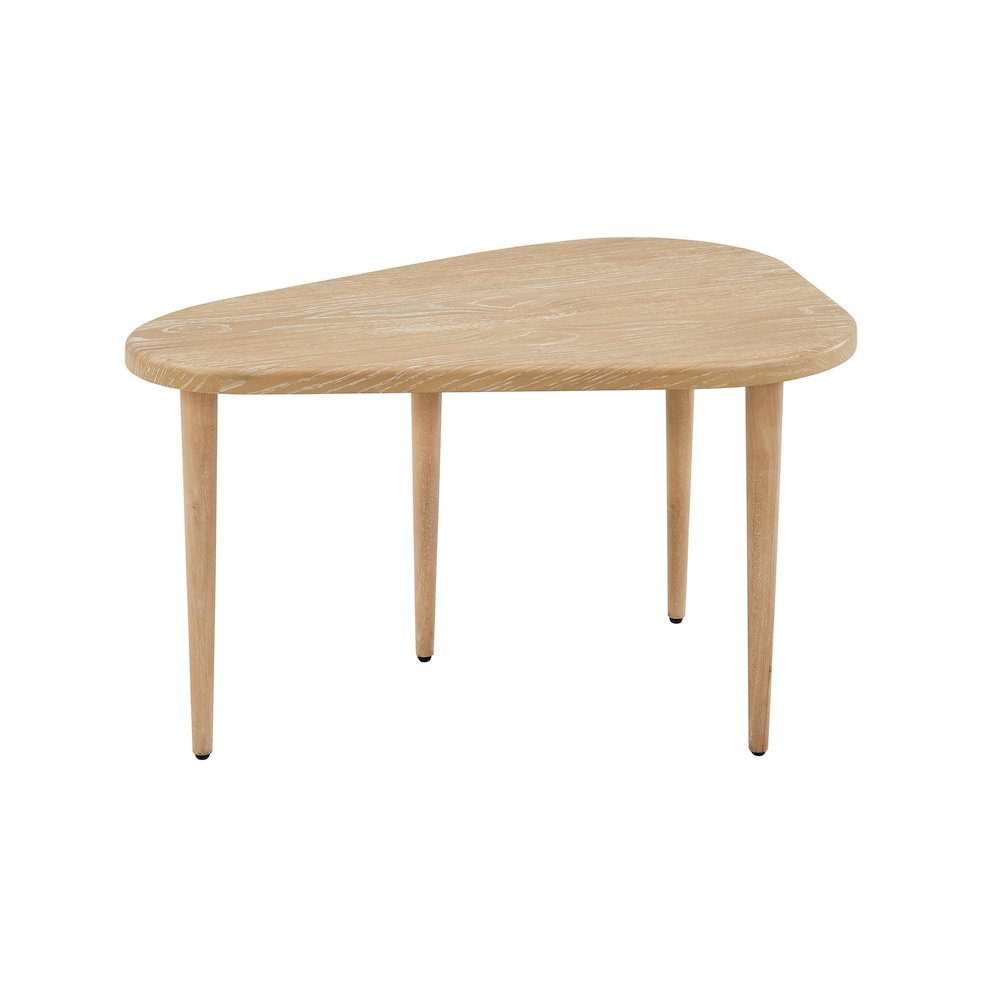 Natural Finish Nesting Coffee Table. Picture 9