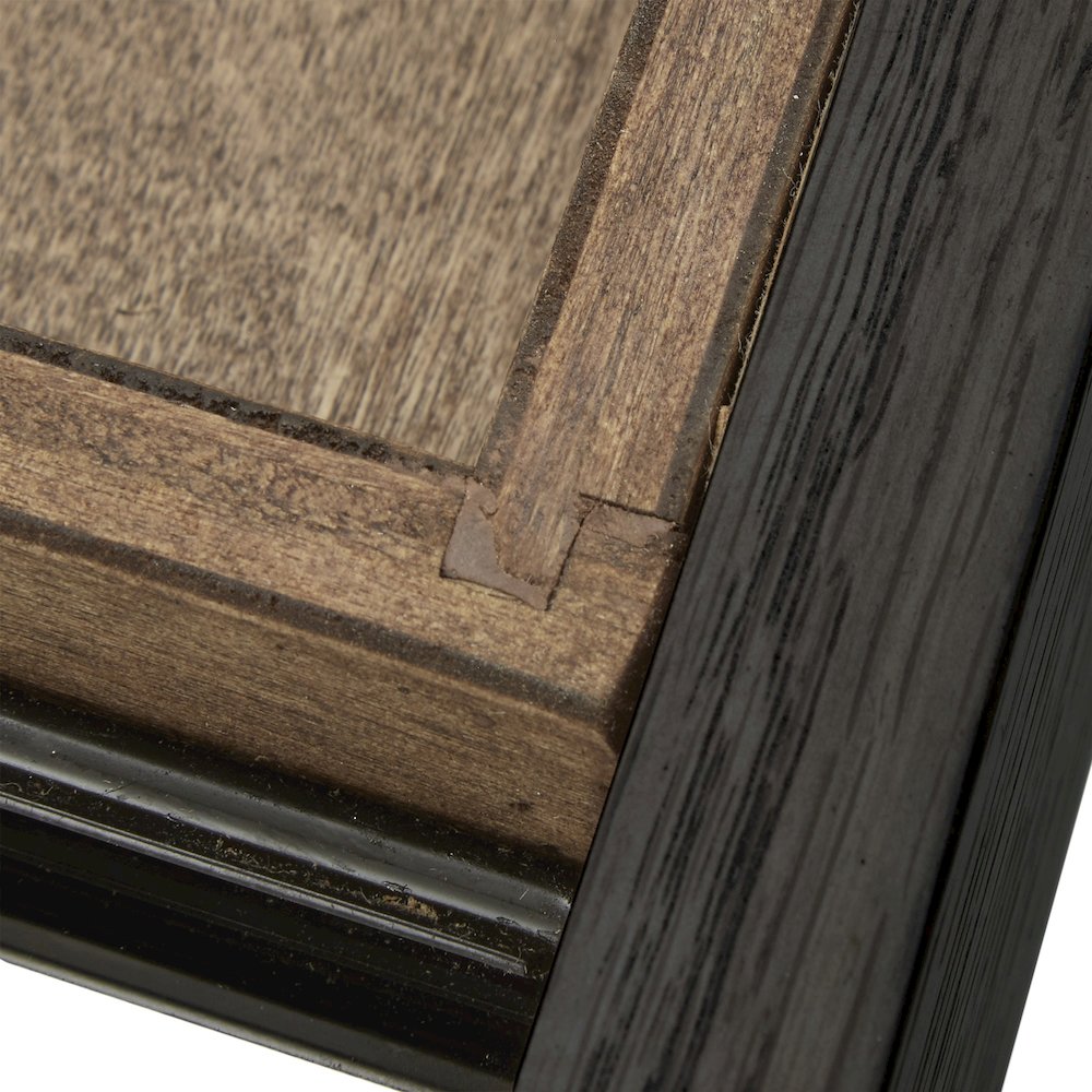 Black Finish Sofa Table With 2 Drawers. Picture 3