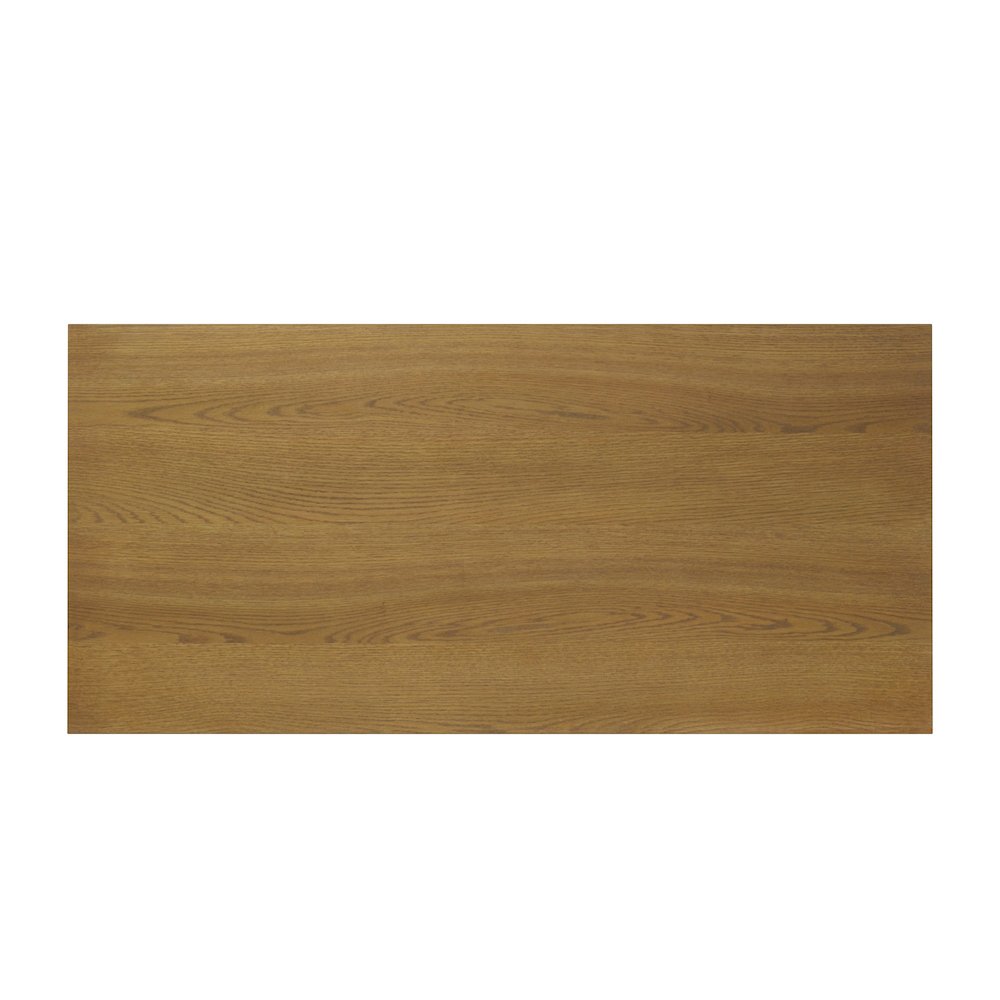 Brown Finish Coffee Table With 2 Drawers. Picture 6