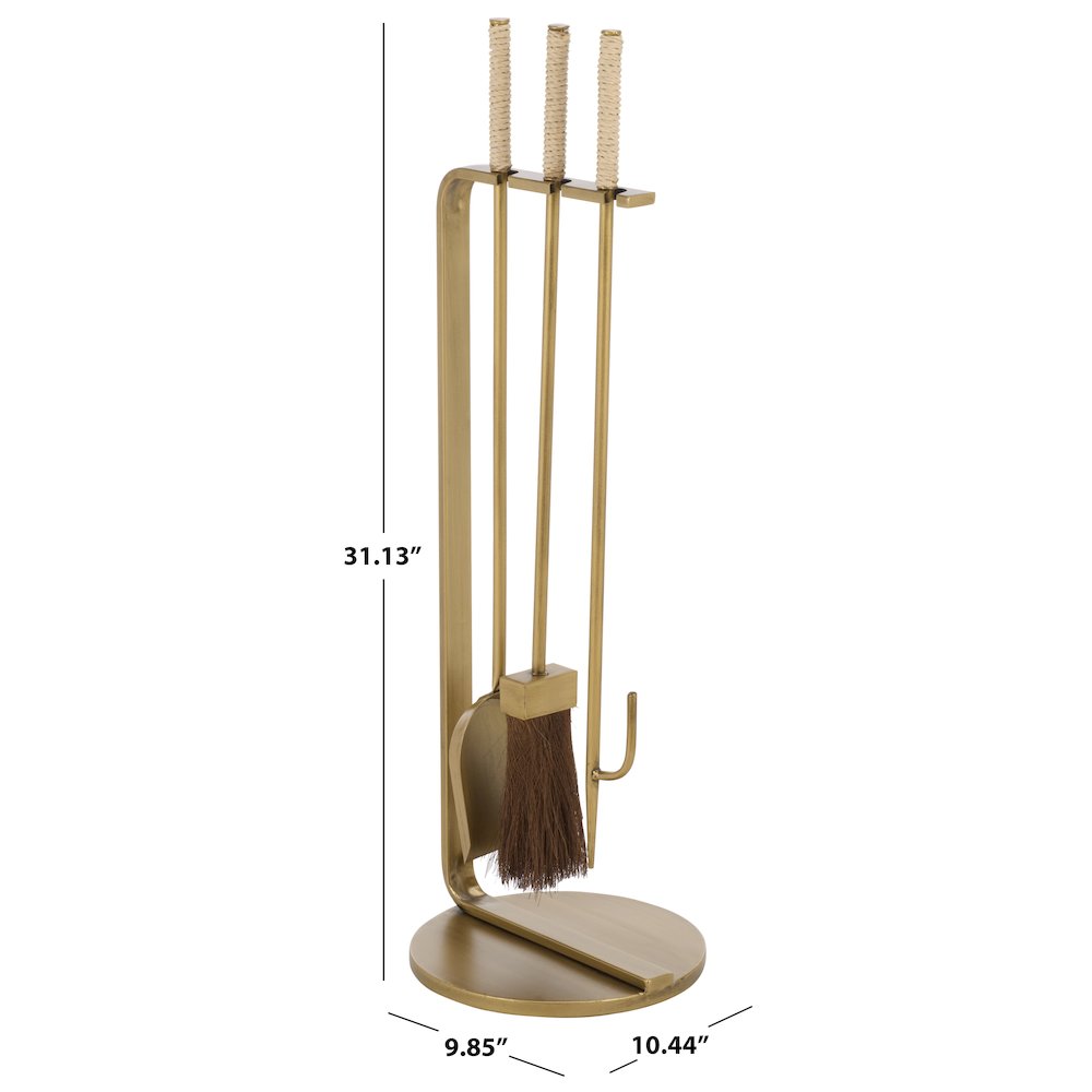 Behar Fireplace Tool Set. Picture 4