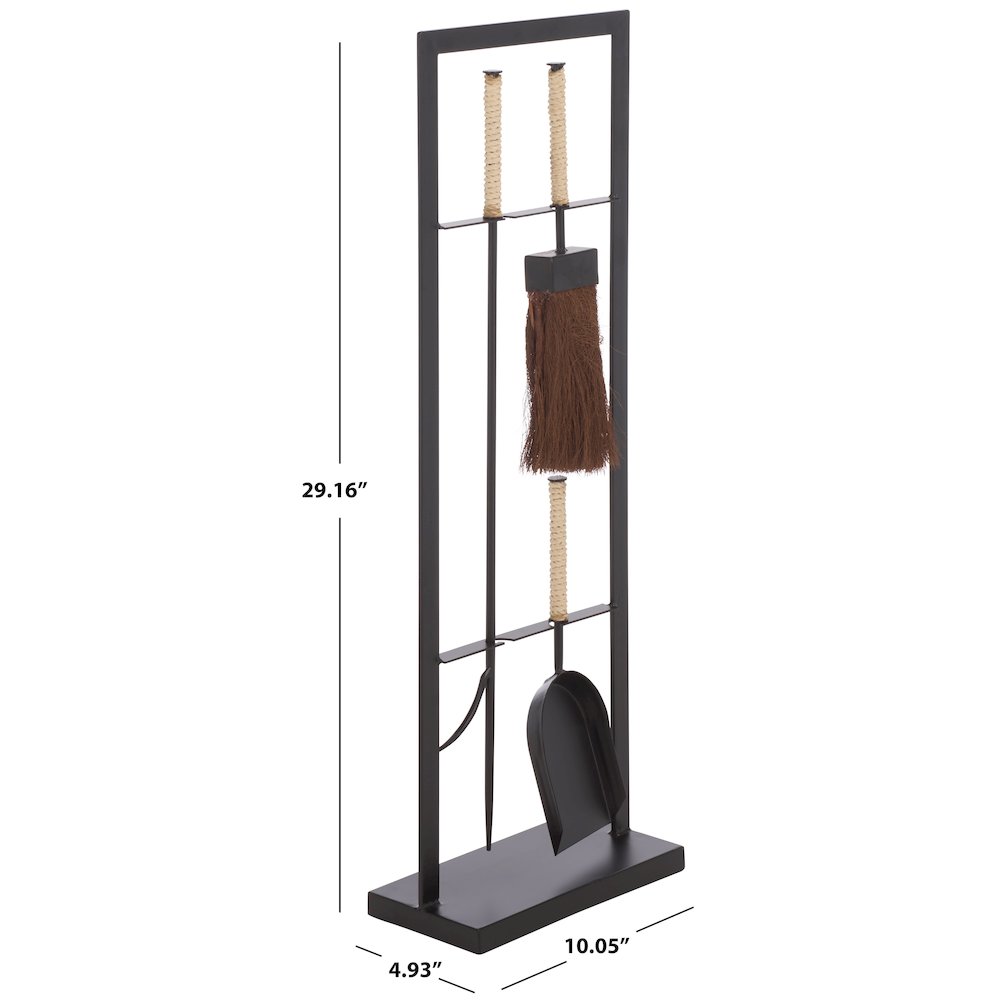 Maceo Fireplace Tool Set. Picture 4