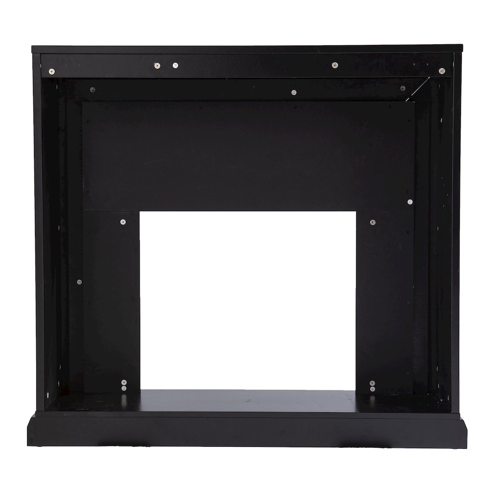 Trandling Mirrored Faux Marble Color Changing Fireplace. Picture 7