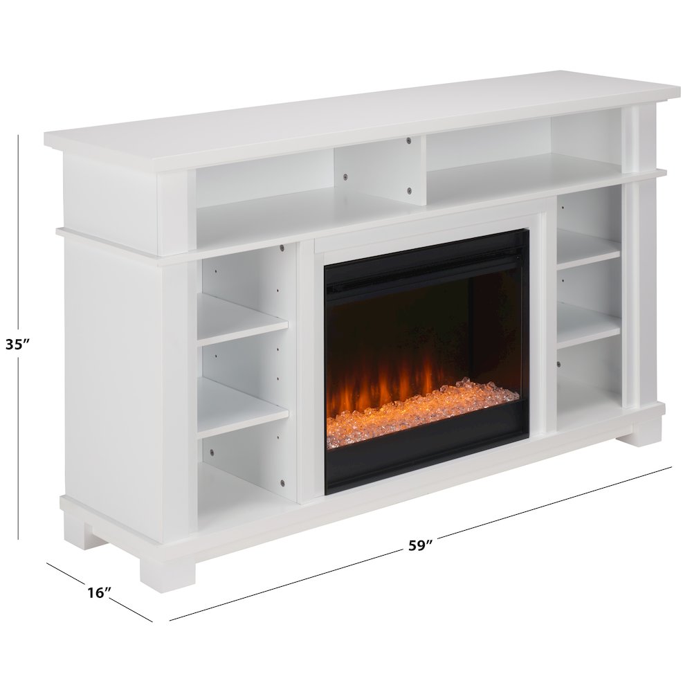 Christian 6-Shelf Electric Fireplace. Picture 3