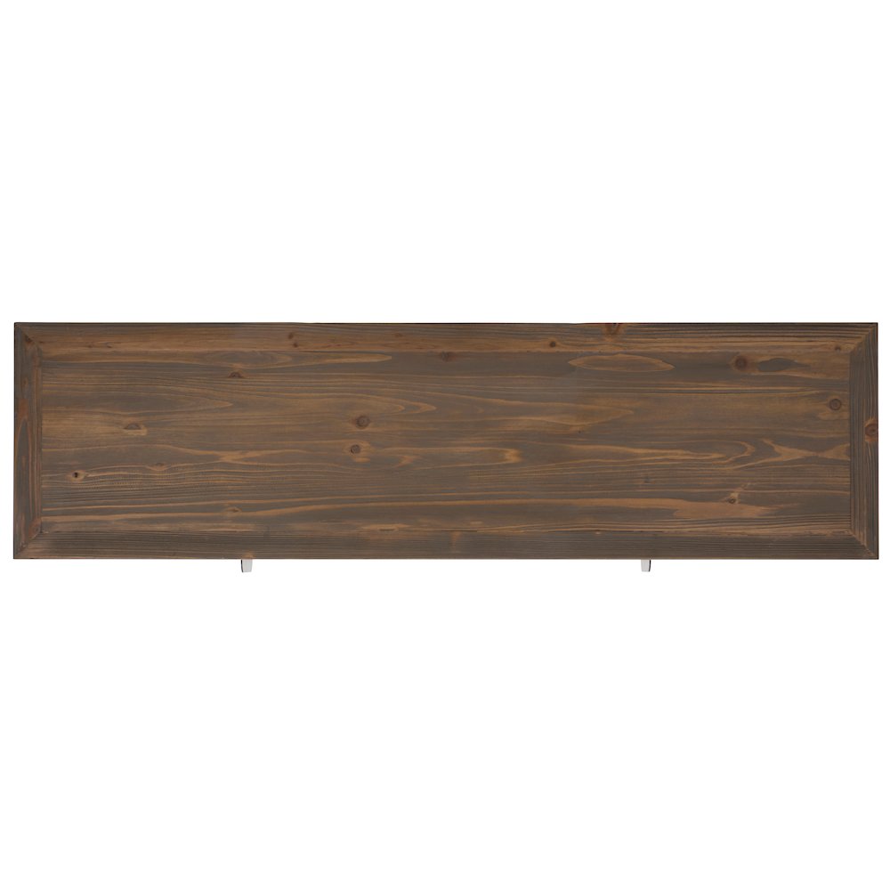 Jerah 2-Cabinet Reclaimed Fir Fireplace. Picture 5