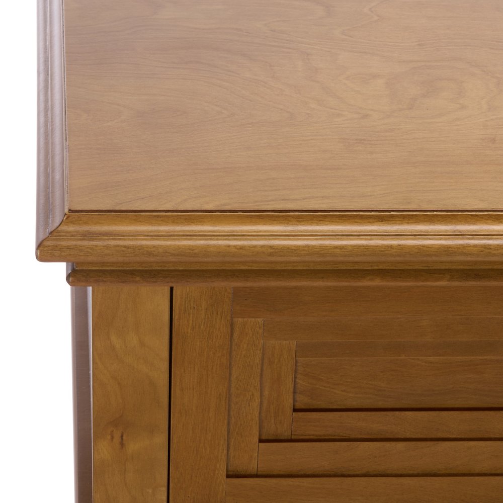 Trevor 2-Drawer Wood Mantel. Picture 3