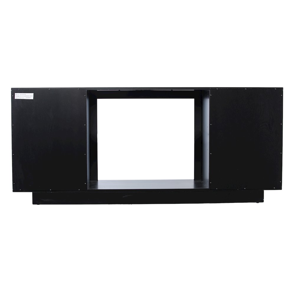 Delgrave Electric Media Fireplace with Storage. Picture 7
