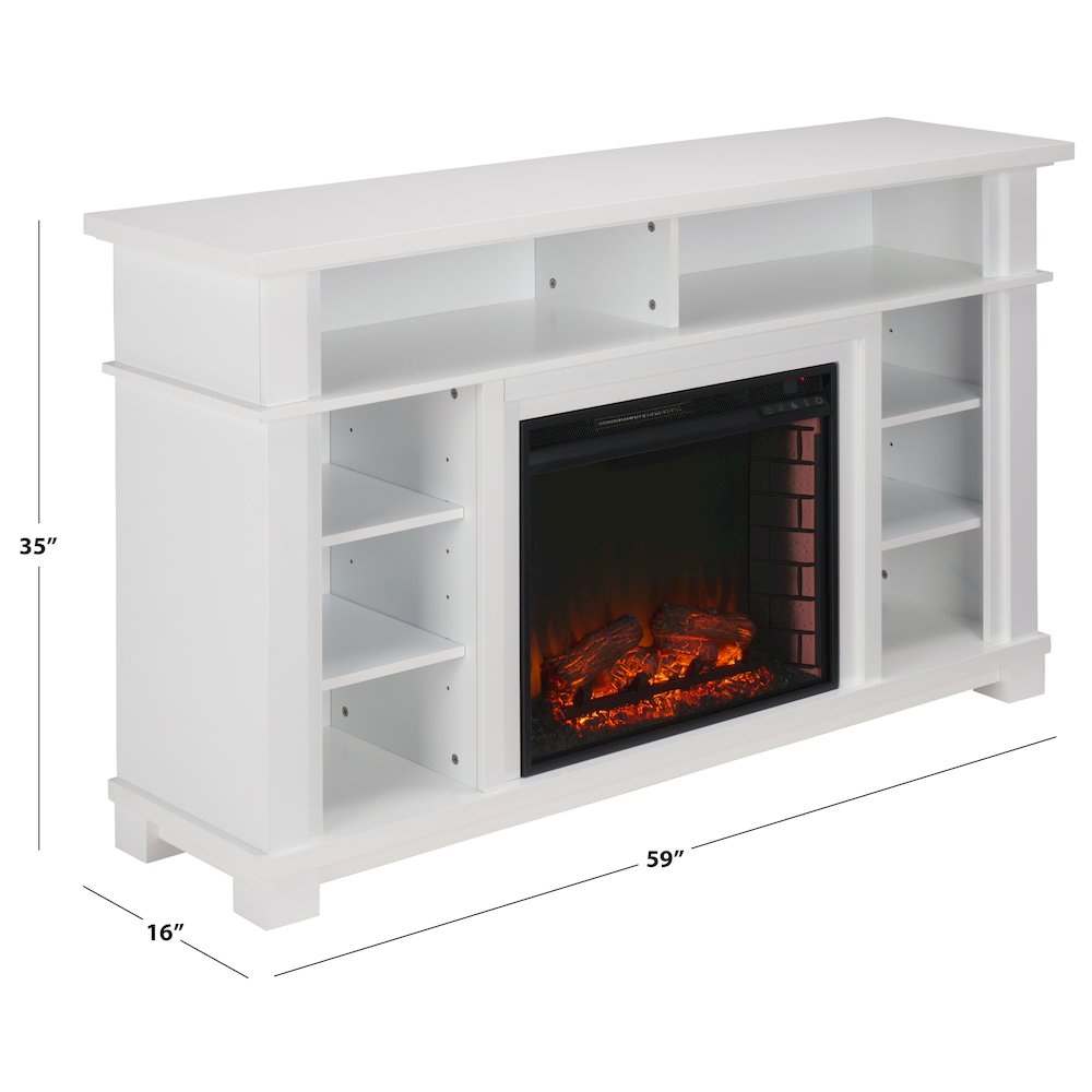 Christian 6-Shelf Electric Fireplace. Picture 3
