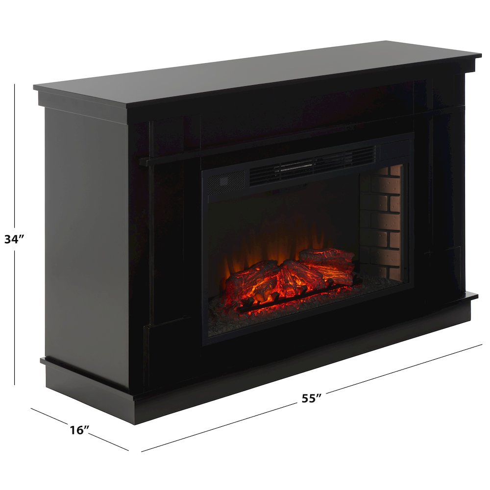 Carlos Electric Fireplace Mantel. Picture 3