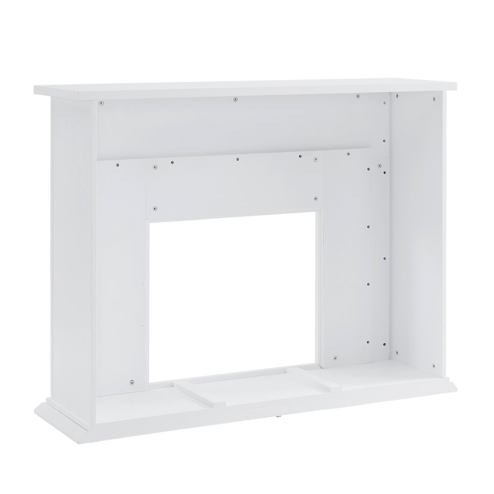 Hebbington Tiled Marble Electric Fireplace with Touch Screen. Picture 9