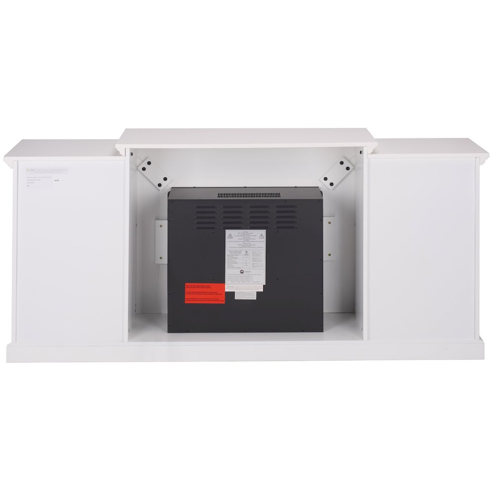 Lincoln 4-Shelf Electric Fireplace. Picture 7