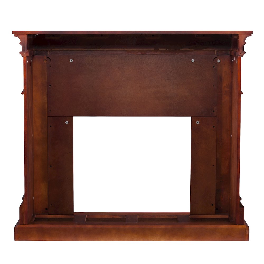 Sicilian Touch Screen Electric Fireplace - Mahogany. Picture 8