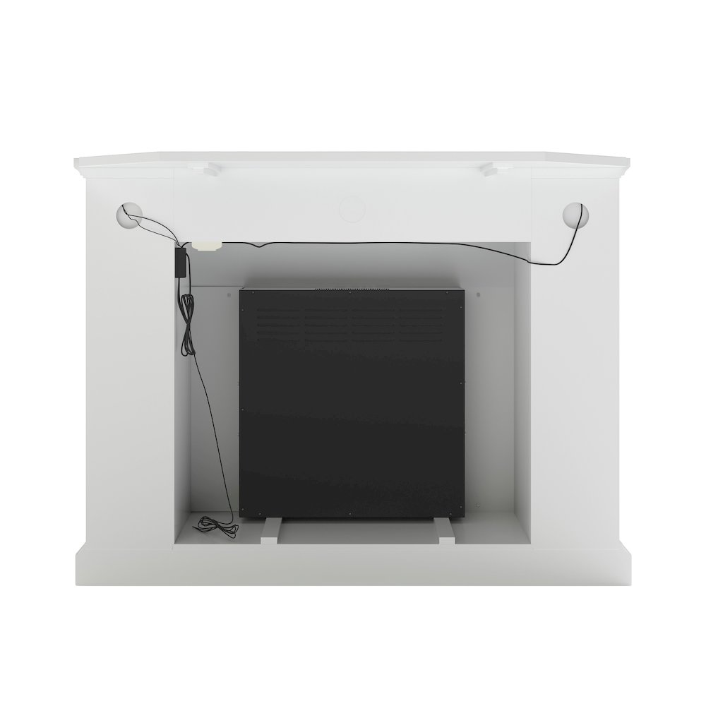 Redden Corner-Convertible Electric Fireplace with Touch Screen. Picture 7