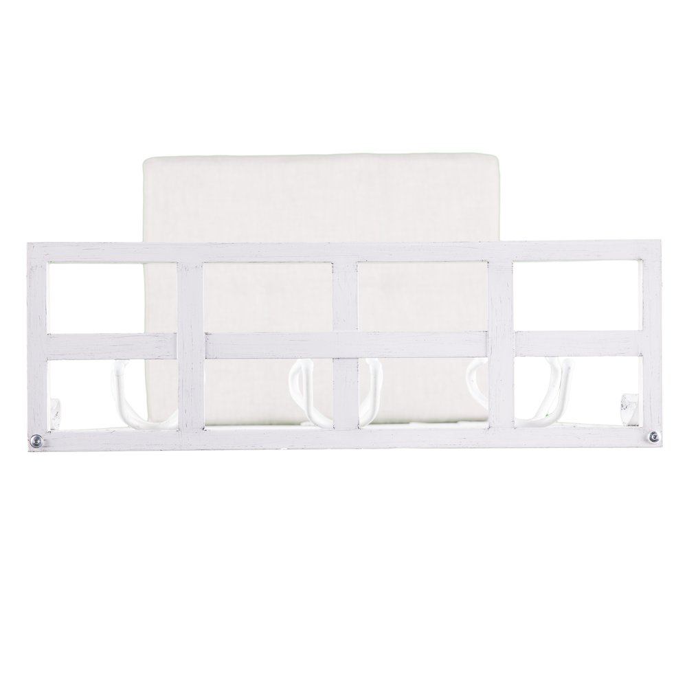 Dovanti Entryway Hall Tree Bench with Storage - Distressed. Picture 7