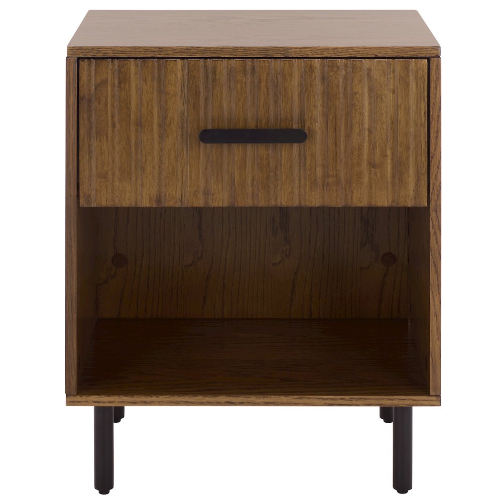 Amelin 1-Drawer 1-Shelf Nightstand. Picture 4
