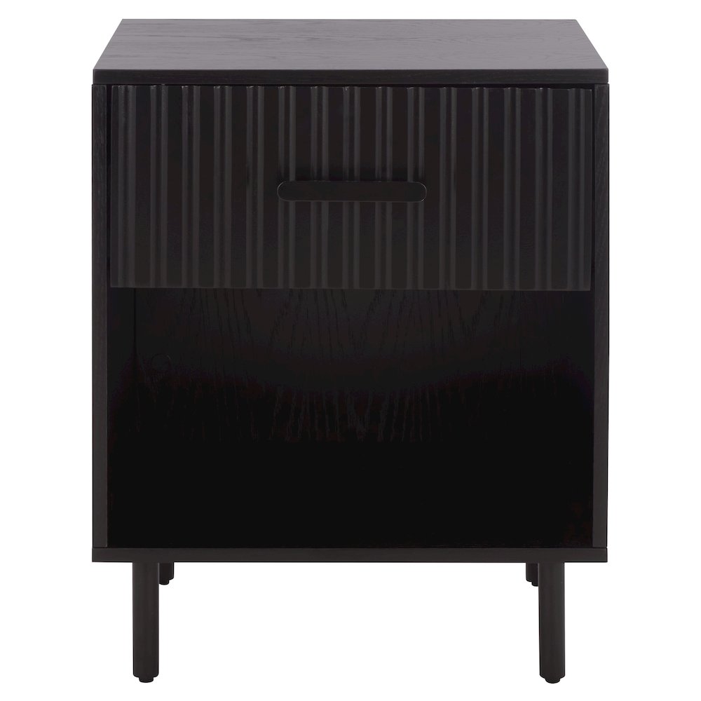 Amelin 1-Drawer 1-Shelf Nightstand. Picture 4