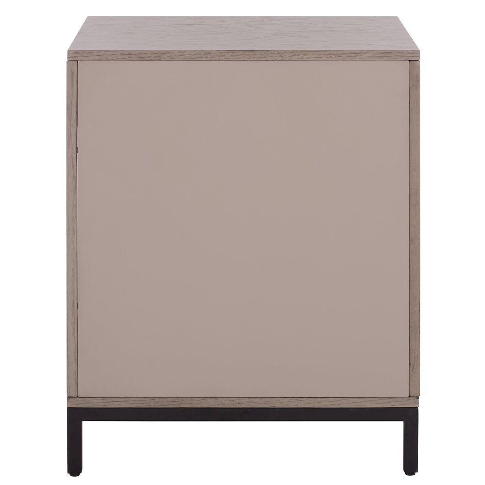 Himalay 1-Drawer 1-Shelf Nightstand. Picture 6