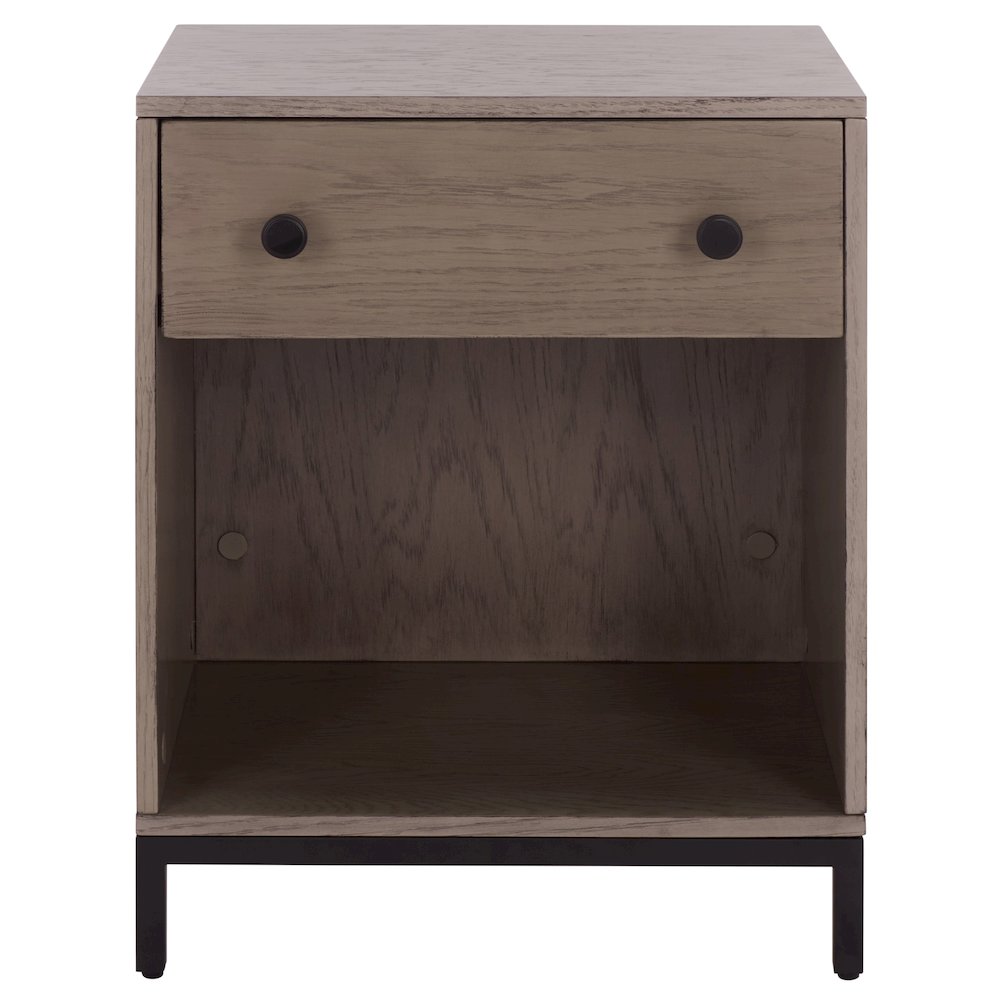 Himalay 1-Drawer 1-Shelf Nightstand. Picture 4