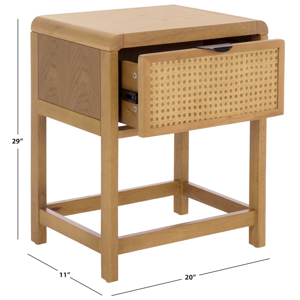 Alexander 1-Drawer Nightstand. Picture 3