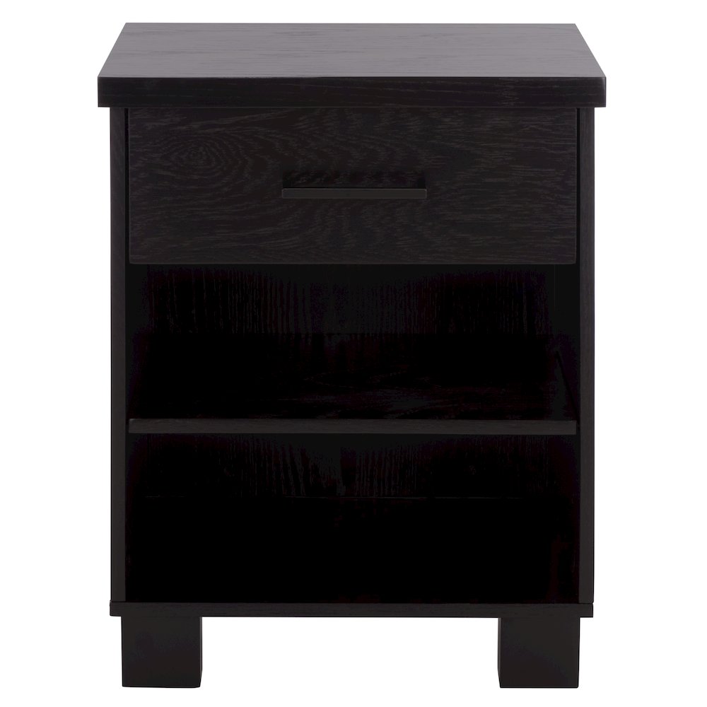 Himanshu 1-Drawer 2-Shelf Nightstand. Picture 4