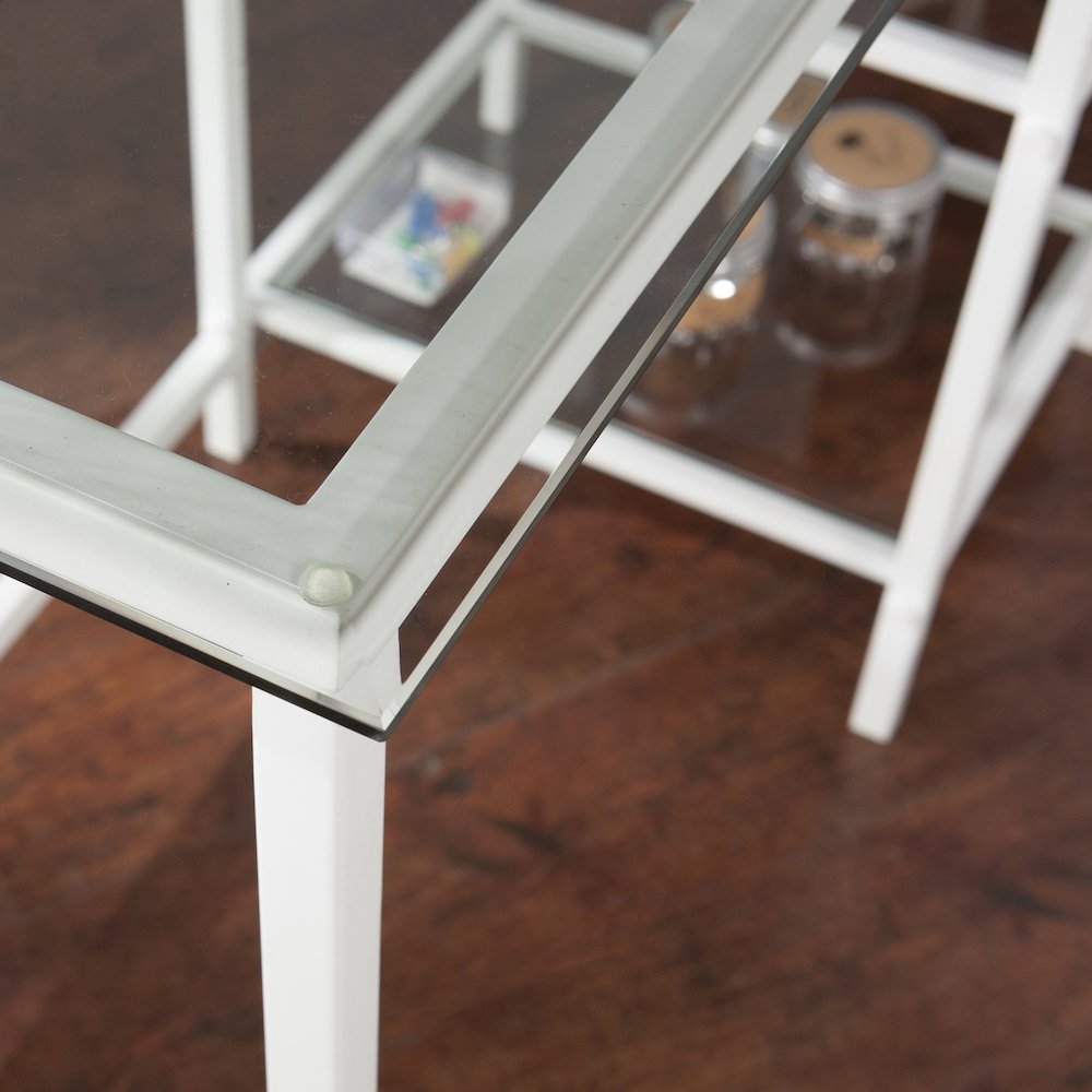 Layton Metal/Glass Student Desk. Picture 3