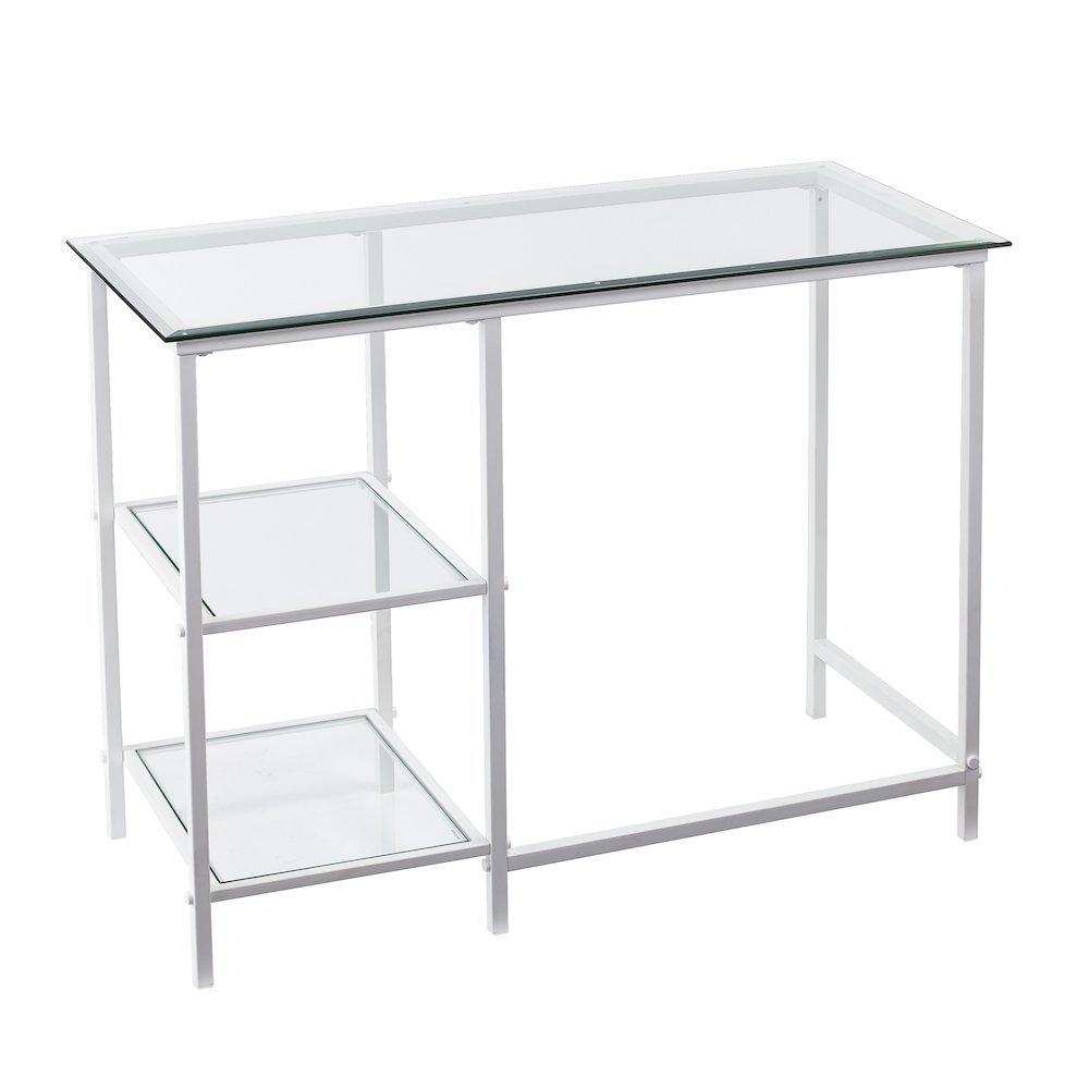 Layton Metal/Glass Student Desk. Picture 9