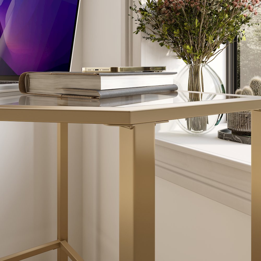 Keaton Corner Writing Desk. Picture 4