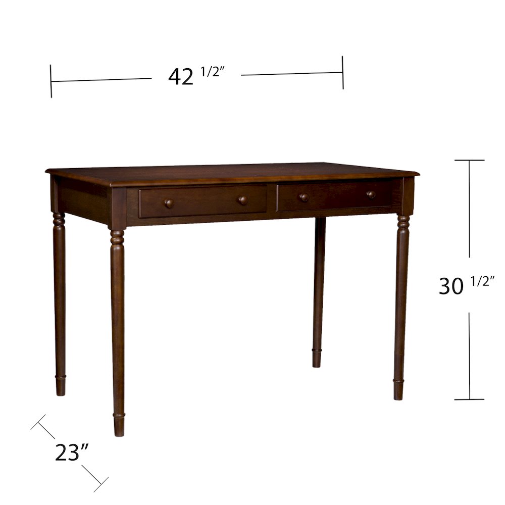 Writing 2-Drawer Desk. Picture 5