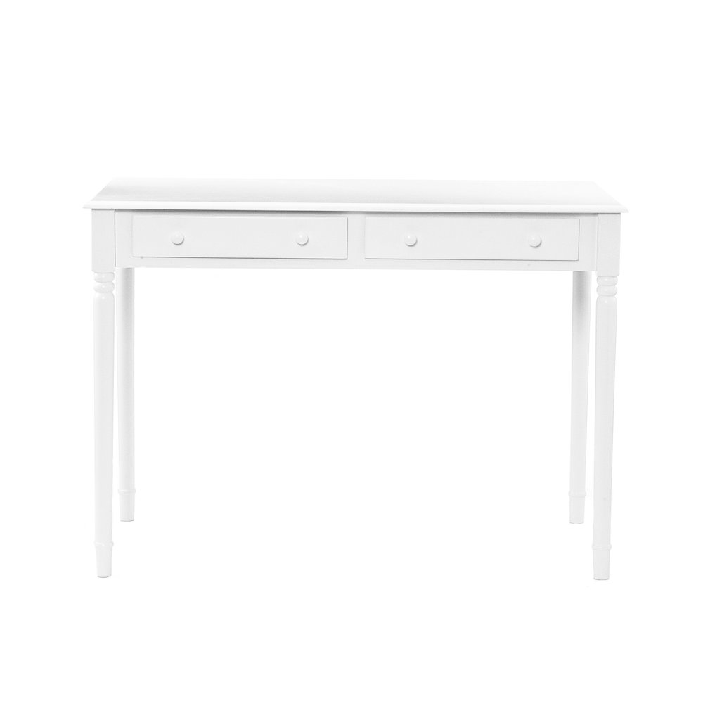 Writing 2-Drawer Desk – Crisp. Picture 1