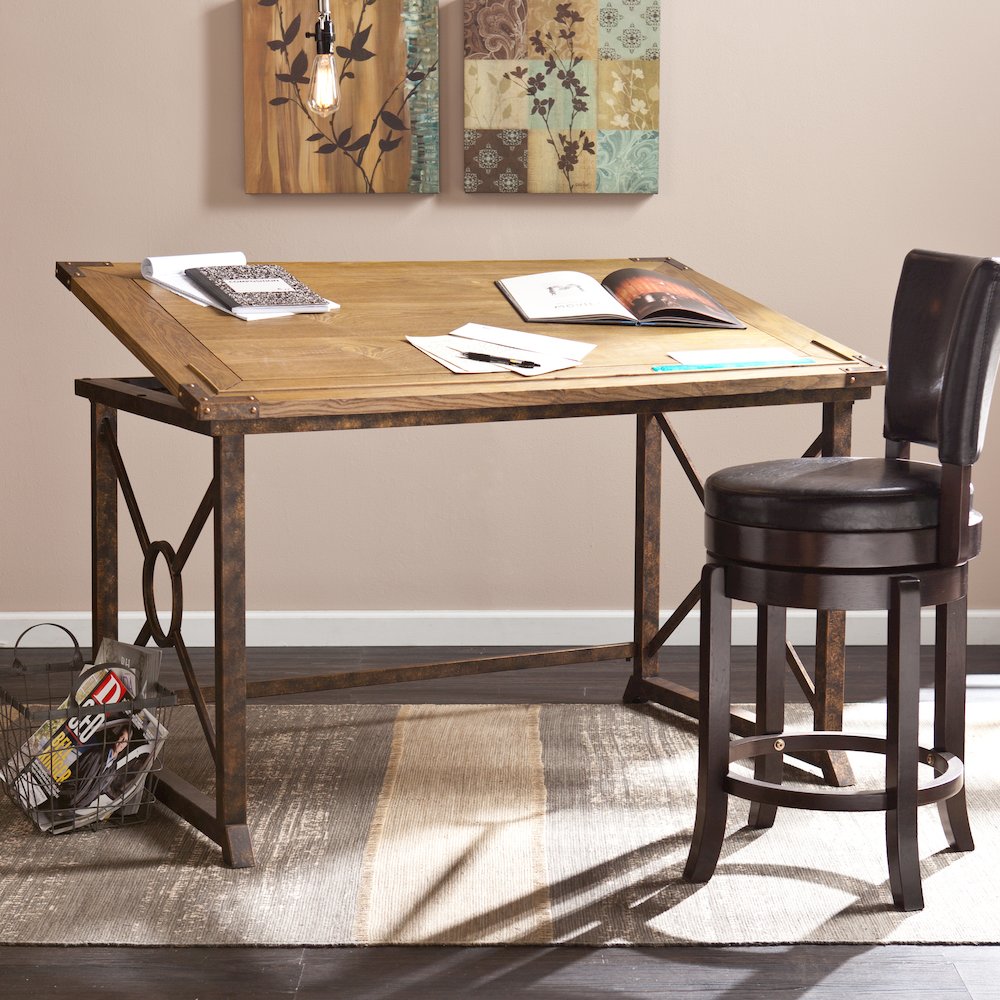 Knightley Tilt-Top Drafting Table. Picture 2
