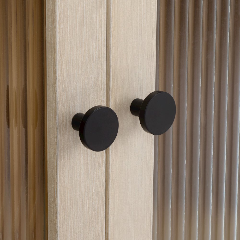 Walter Wood And Glass Wall Cabinet. Picture 2