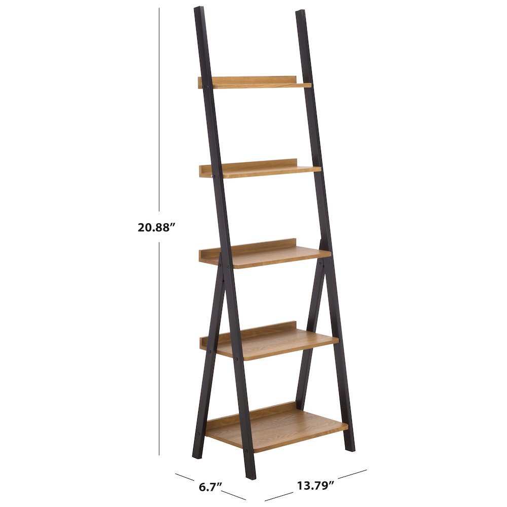 Isaac Iron And Wood Shelf/Natural. Picture 3