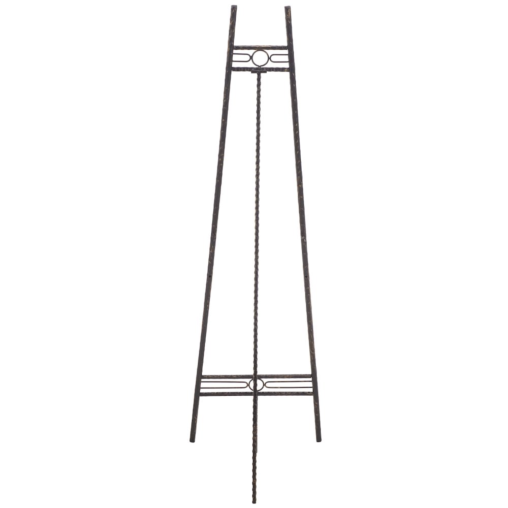 Ian Iron Easel/Black & Gold. Picture 4
