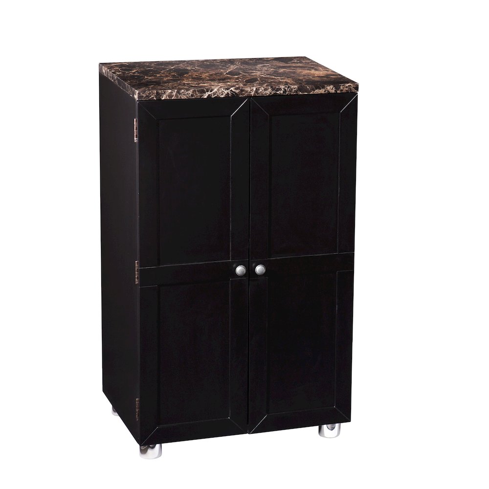 Cape Town Bar Cabinet with Wine Storage. Picture 8