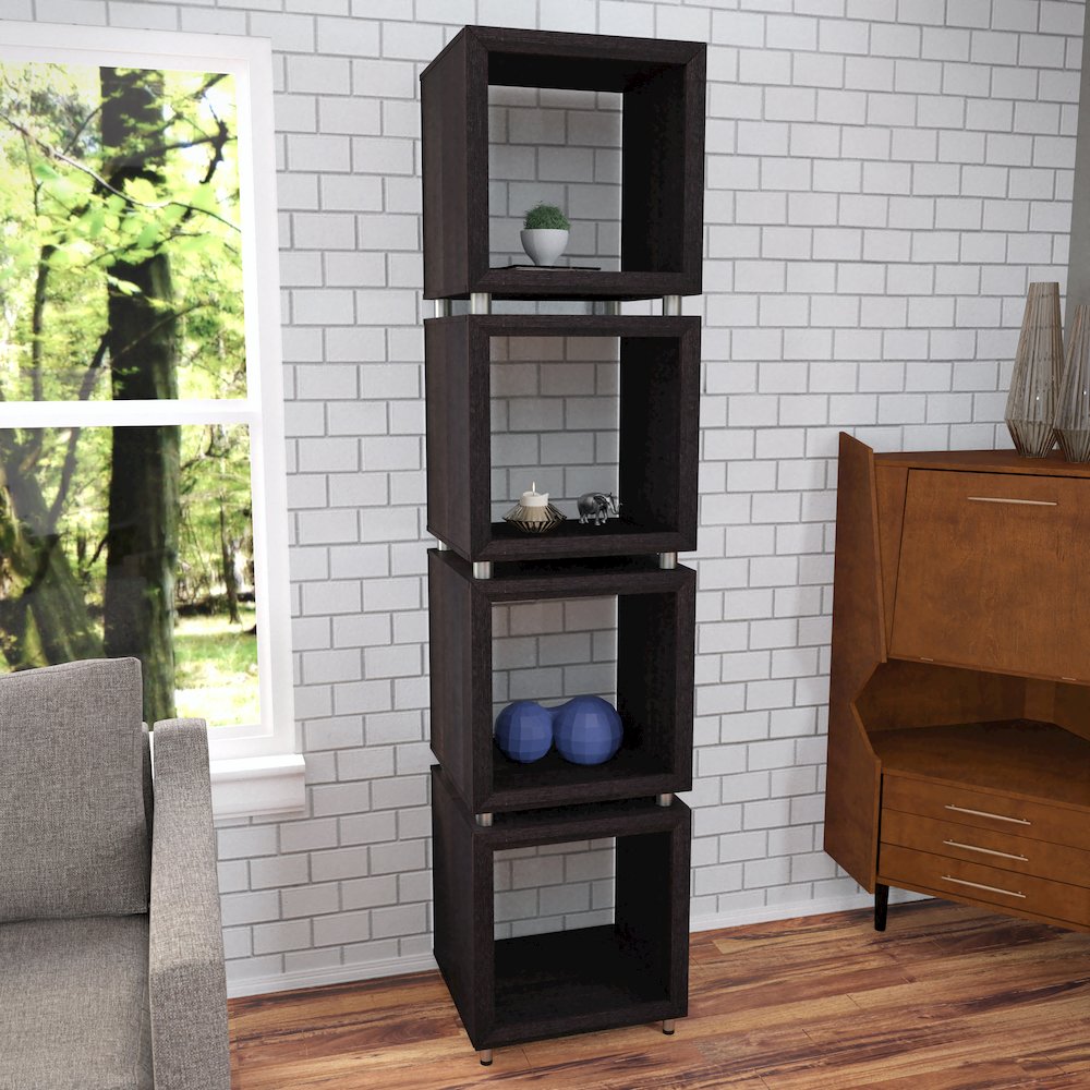 Portgren 4-Tier Bookshelf. Picture 2